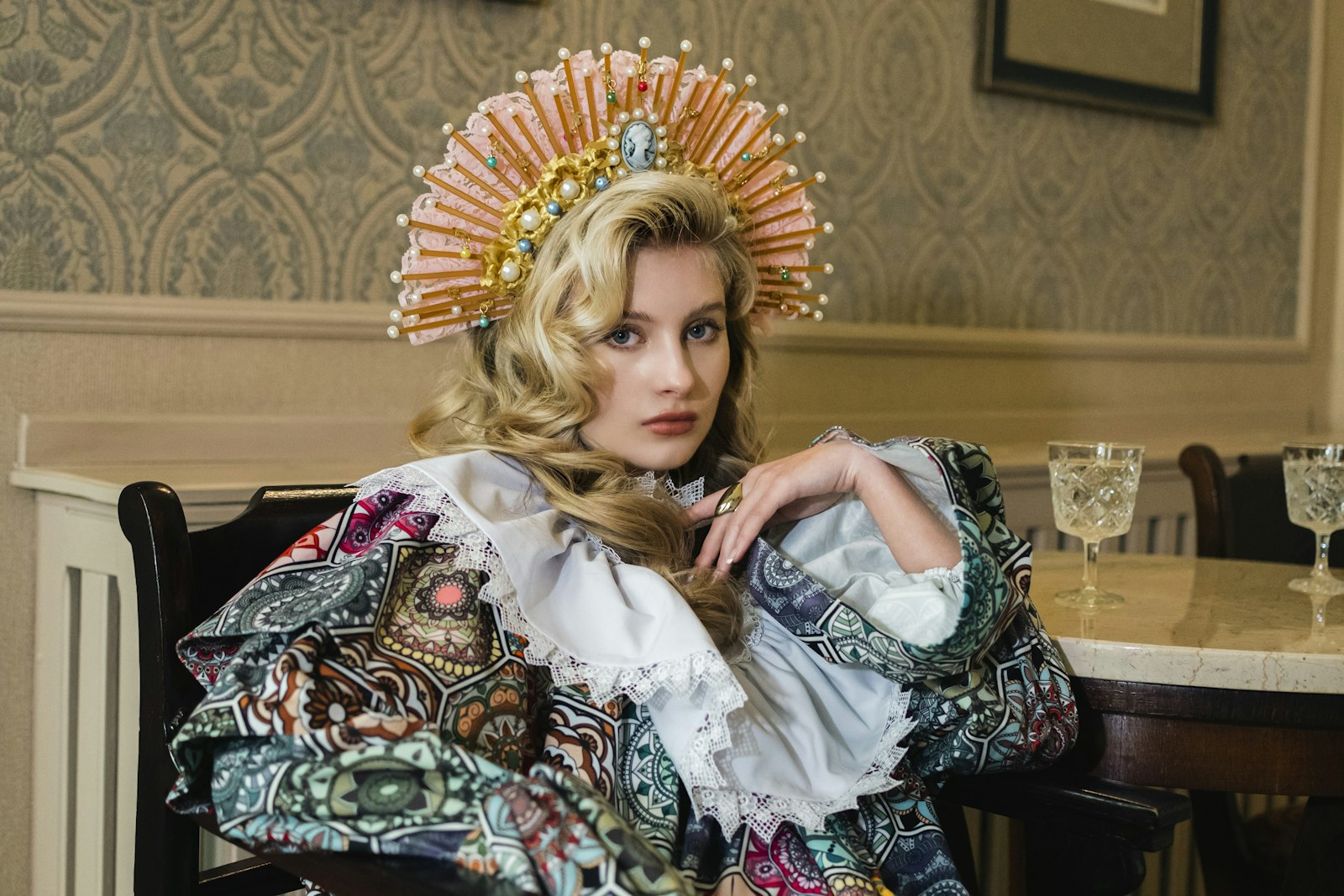 Vestuario de época para escena diseñado y confeccionado por Marta Lahiguera